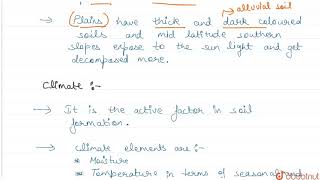 SOIL FORMING FACTORS [upl. by Sucramat]