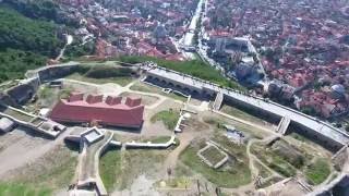 Kalaja e Prizrenit BurgFestung von Prizren Drone 4K [upl. by Xer]