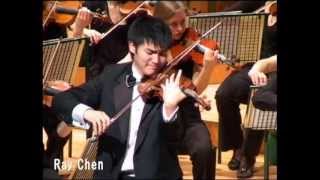 Ray Chen at the Senior Finals of the Menuhin Competition Cardiff 2008 [upl. by Aissert]