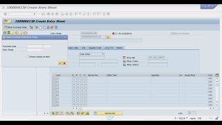 What is SRN IN SAP  How to create Service Entry In SAP  ML81N [upl. by Arretnahs568]