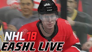 NHL 18  EASHL LIVE ep 2 [upl. by Notsuj]