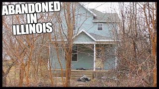 Abandoned In Illinois  Exploring Family Abandoned House After Tragedy [upl. by Oiznun]