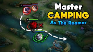 10 Tips To Master CAMPING As The Roamer  Tank Guide  MLBB [upl. by Rekab761]