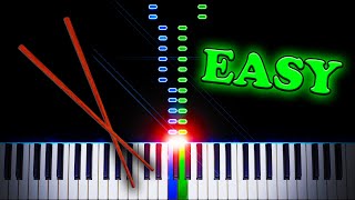 CHOPSTICKS  EASY Piano Tutorial [upl. by Seto997]