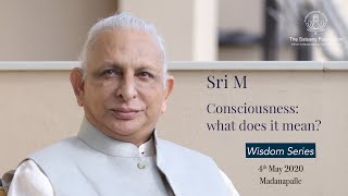 Consciousness What does it mean  Wisdom series by Sri M [upl. by Fionna535]