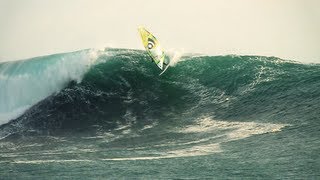 Windsurfing 20ft Waves in Chile  Jason Polakow and Robby Swift 2012 [upl. by England]