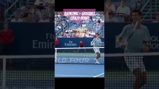 Djokovic  Gasquet Crazy Point [upl. by Frederigo]