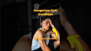 Rhabdomyolysis The Hidden Gym Danger You Need to Know Max Out shorts fitness motivation gym [upl. by Apfel]