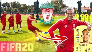 LIVERPOOL FC FREE KICK CHALLENGE ⚽💥 FT VAN DIJK ALEXANDERARNOLD amp FIRMINO  FIFA 20 RATINGS [upl. by Akinej698]