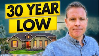 Zillow Home Sales Will Drop to a 30yr LOW in 2024 [upl. by Aillemac]