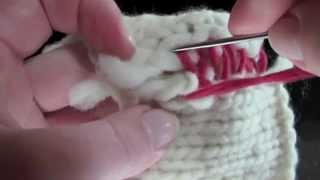 KnitFreedom  Seaming  Mattress Stitch  How to Invisibly Sew Up Your Knitting [upl. by Nanek]