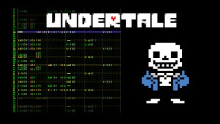 Undertale  sans  8bit FamiTracker 2A03 [upl. by Ayr]