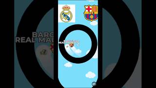 Real Madrid vs Barcelona footballshorts football soccercomparison [upl. by Sikram]