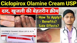 Ciclopirox olamine cream usp  ciclopirox olamine cream usp 1 ww  candidox cream [upl. by Tchao399]