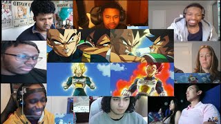 Vegeta vs Broly Reactions Mashup  Dragon Ball Super Broly [upl. by Anawek]