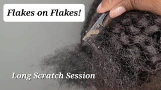 Super Dry Scalp with Flakes  Braid Takedown  ASMR No MusicTalking Just Scratching  6 [upl. by Firooc]