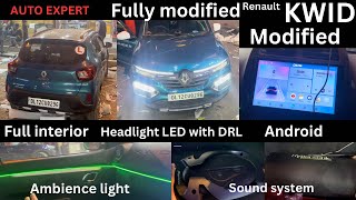 Renault Kwid Modified 🔥 Kwid climber modified 🔥 Kwid Full interior modification 🔥 8700877571 ✨ [upl. by Elladine]