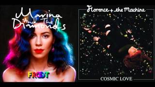 Florence  The Machine amp Marina and the Diamonds  Cosmic Savages Flipped Mashup [upl. by Initof]