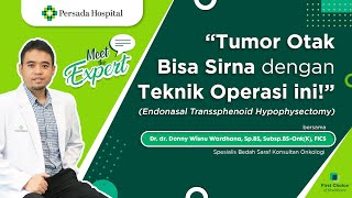 Tumor otak sirna dengan operasi Endonasal Transsphenoid Hypophysectomy [upl. by Eiramlehcar]