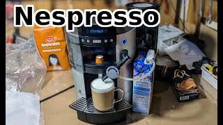 Siemens Nespresso  обзор и приготовление напитков [upl. by Nomad]