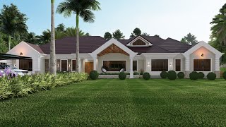 STUNNING 5Bedroom House Design  House Plan  Private Lounge amp Attic Included 🏡🏡 [upl. by Aihset119]