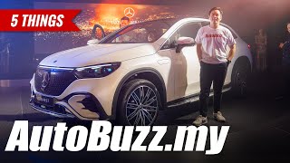 2023 MercedesBenz EQE 500 4Matic SUV now in Malaysia RM486k  AutoBuzz [upl. by Champ]