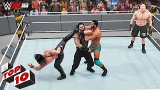 WWE 2K18 Top 10 Finisher Combinations Part 9 [upl. by Stu]