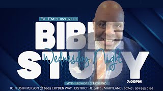 PJ Edmund  Be Empowered Bible Study  Rewind [upl. by Brock]