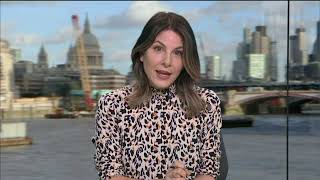 Lucrezia Millarini  London ITV News 18th March 2022 [upl. by Asyar]