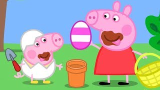 Peppa Pigs Easter Egg Hunt [upl. by Stockwell]