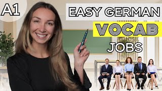 Easy German Vocabulary Lesson 10 Jobs [upl. by Herrah]