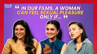 Konkona Sen Sharma Amruta Subhash and Tillotama Shome Interview  Lust Stories 2  Film Companion [upl. by Namia747]