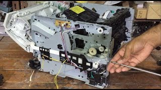 HP Laserjet p2035 and p2055 how to remove a fuser unit [upl. by Willi]