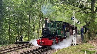 Bredgar amp Wormshill Light Railway Tractors and Steam  030923 [upl. by Noslien]