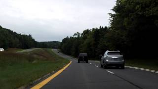 Taconic State Parkway Lake Taghkanic State Park to NY 199 southbound [upl. by Ayamat837]