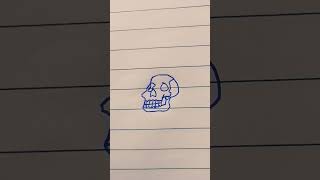 Human skull drawingartist creative drawing [upl. by Palocz]