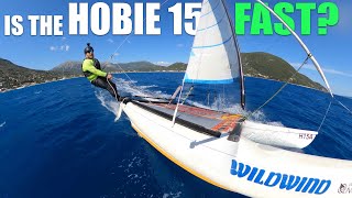 How fast is the Hobie 15 catamaran [upl. by Laurens]