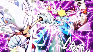 Hyper Sonic vs Ultra Instinct Goku comic dub [upl. by Anin831]