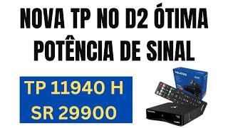 NOVA TP NO D2 ÓTIMA POTÊNCIA DE SINAL SBT HD  BAND HD [upl. by Nellie642]