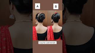 Which one you like hairstyle youtubeshorts vaishalitiwari hairstyle shortsfeed messyhair [upl. by Ehrsam]