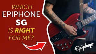 Which Epiphone SG Is Best For You In 2024 Why buy an Epiphone SG Epiphone SG Buying Guide [upl. by Lubet]