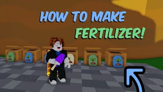 Easy Ways to Get Fertilizer  Farmstead Roblox [upl. by Einnal]