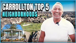 Carrollton Texas Best Neighborhoods to Live  Dallas Suburbs [upl. by Anavi458]