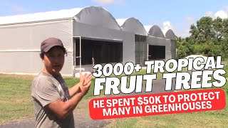 Tropical Fruit Tree Fanatic Grows 3000 Trees in Florida Home Orchard [upl. by Groves]