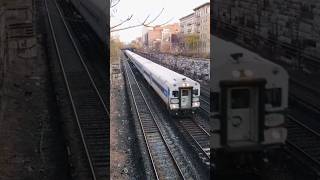 MNRR A Shoreliner train crossing under the 183rd St bridge [upl. by Ydor]