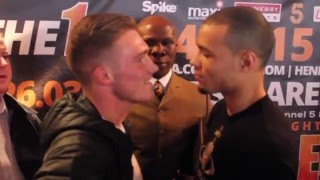 CHRIS EUBANK JR VS NICK BLACKWELL FACEOFF [upl. by Viviene]