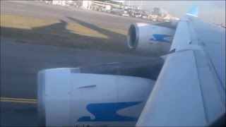 Aterrizaje en ROMA Aeropuerto Leonardo Da Vinci LV FPU Aerolineas Argentinas [upl. by Legnaesoj36]