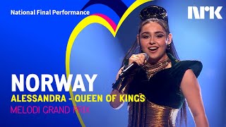 Alessandra  Queen Of Kings  Norway 🇳🇴  National Final Performance  Eurovision 2023 [upl. by Fleisher]