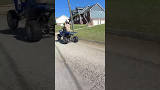 Yamaha Banshee 350 Wheelie [upl. by Tohcnarf]