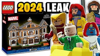 NEW LEGO Marvel 2024 D2C XMansion Set Leak Info [upl. by Frank]